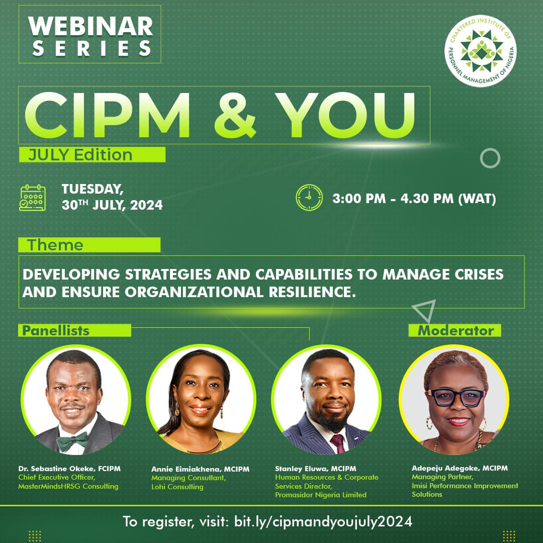 “CIPM & YOU” JULY Edition