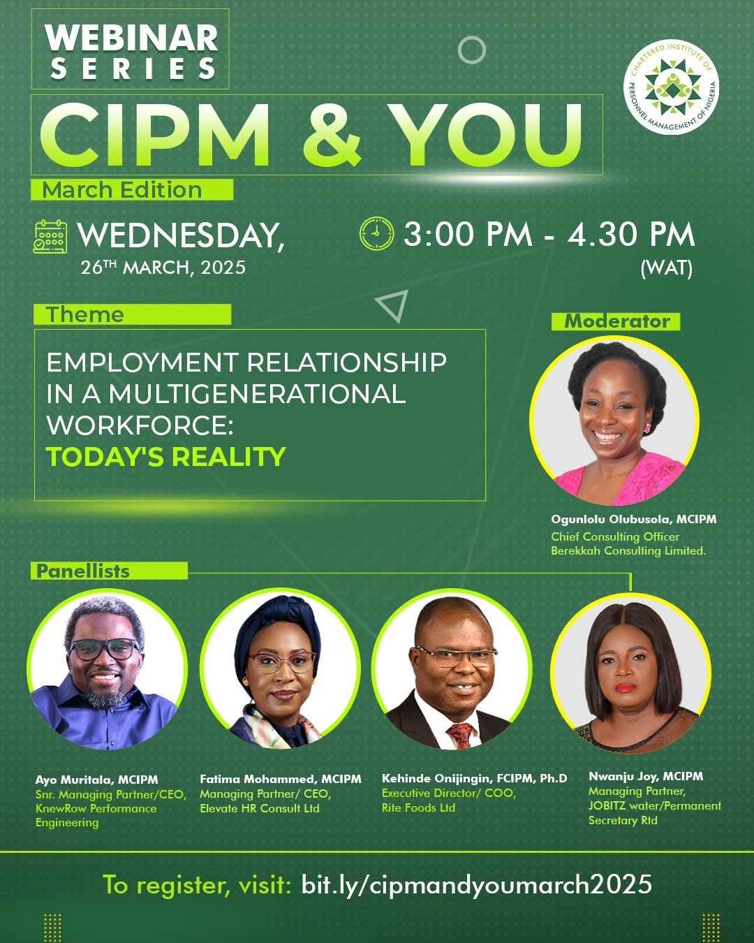 EMPLOYMENT RELATIONSHIP IN A MULTIGENERATIONAL WORKFORCE: TODAY’S REALITY