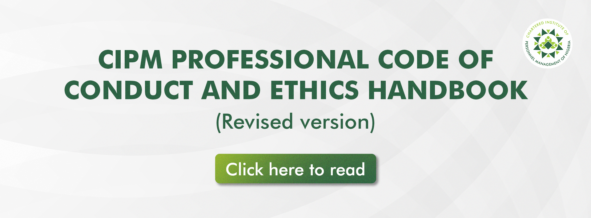 Code of conduct Website banner