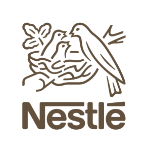 Nestlé Logo with wordmark in oak