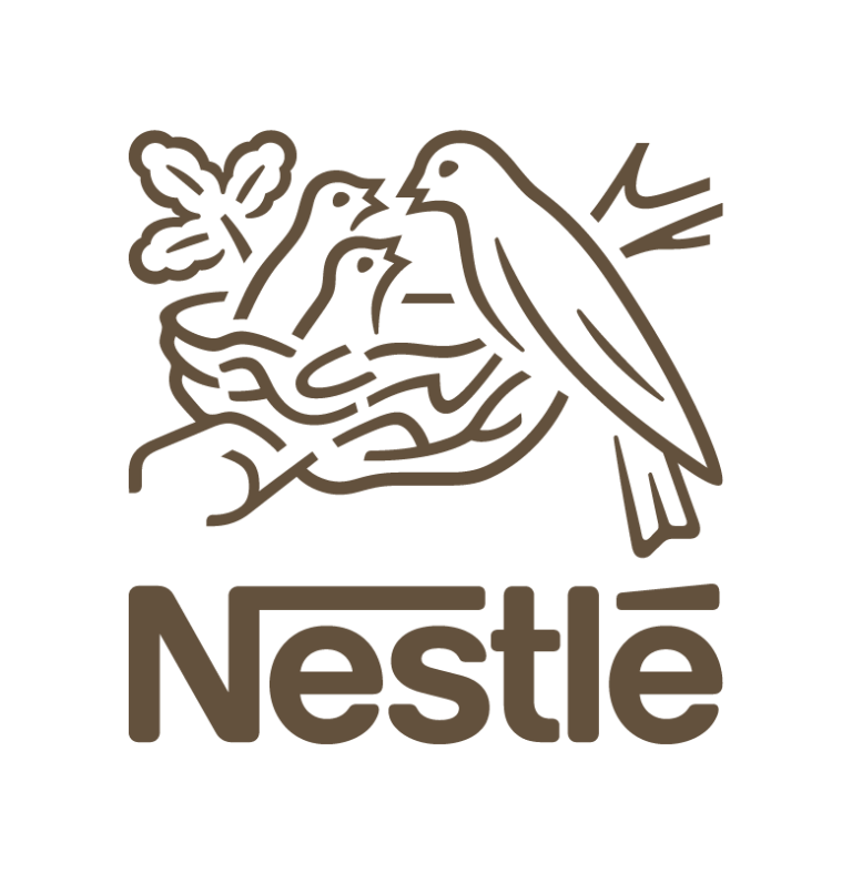 Nestlé Logo with wordmark in oak