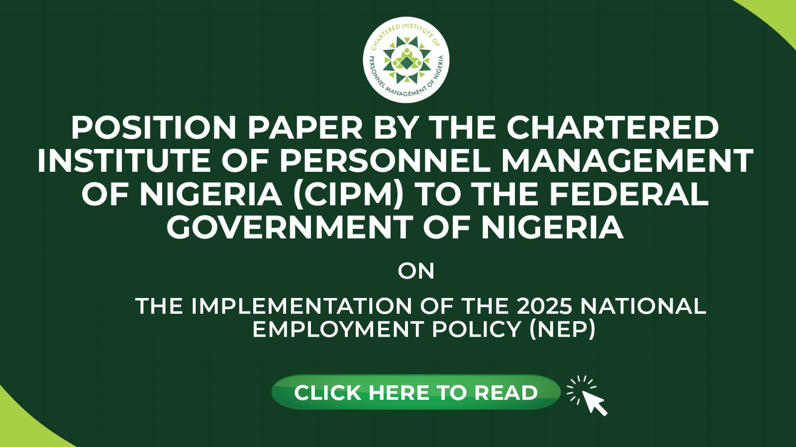 Position paper on Nep banner